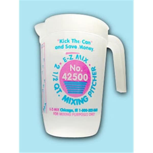 E-Z Mix E-Z Mix EMX-42500 2.5-Quart Mixing Pitcher; Box Of 10 EMX-42500 - main